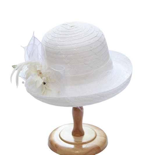 Sombrero Queen Divinna (Blanco)