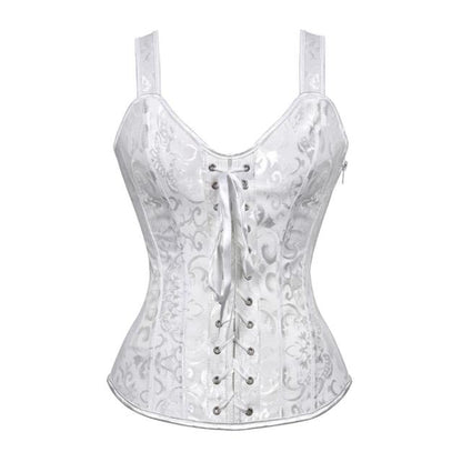 Corset Drag Milene (Blanco)