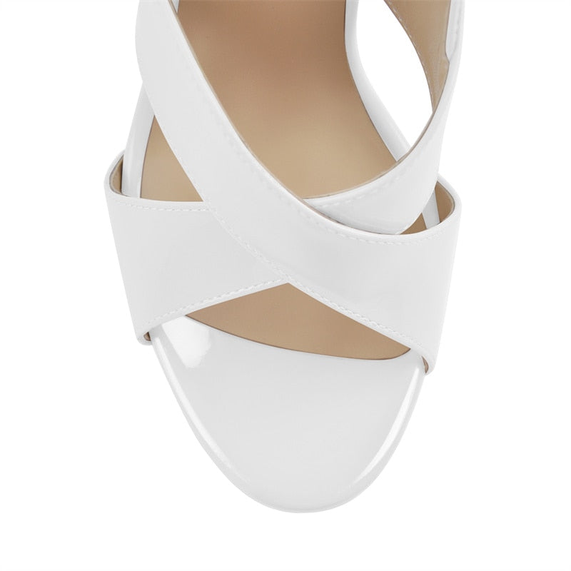 Sandalias Queen Bhiowork (Blanco)