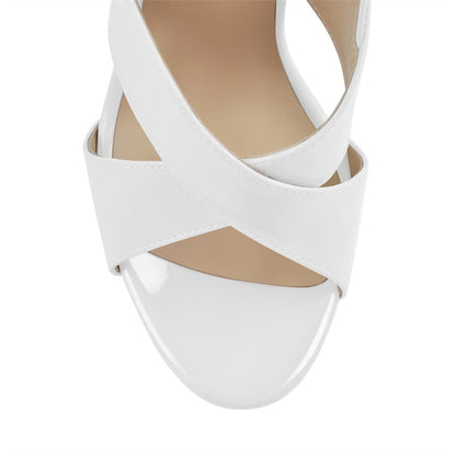 Sandalias Queen Bhiowork (Blanco)