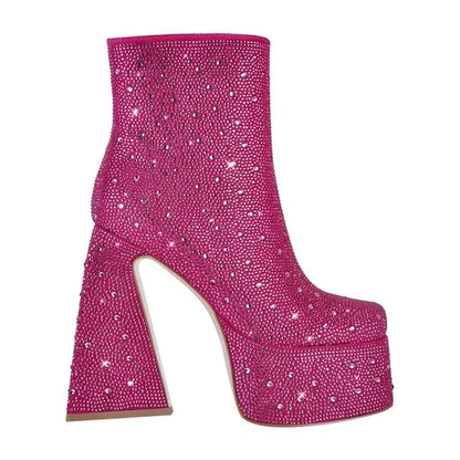 Botas Queen Bryxin (Fucsia)