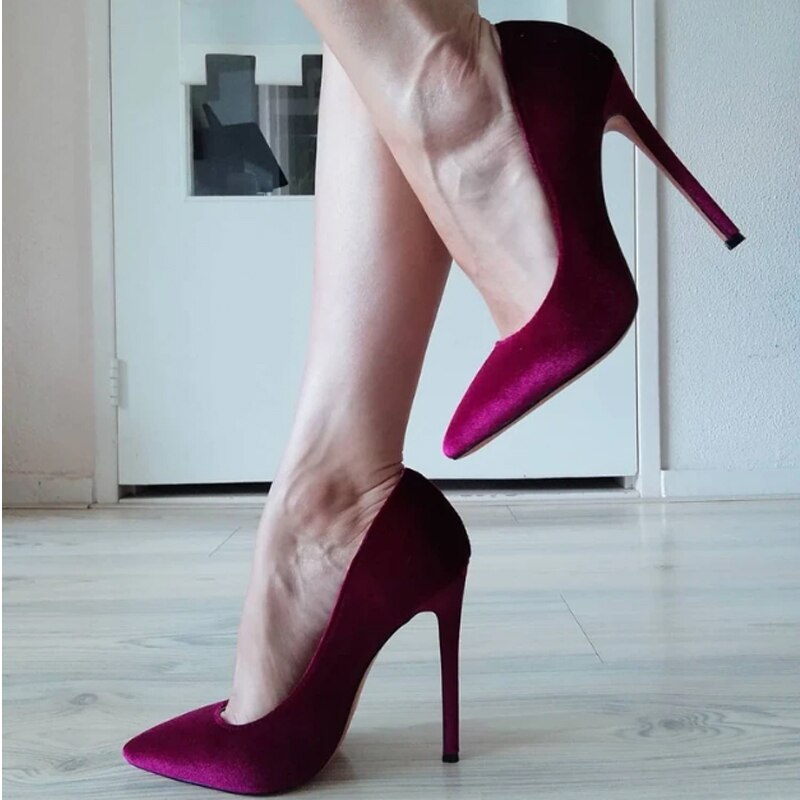 Zapatos Queen Manhiulla (Rojo 12cm)