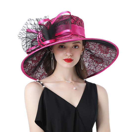 Sombrero Queen Santha (Fucsia)