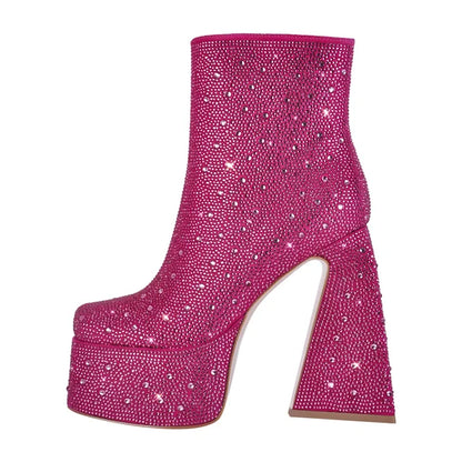 Botas Queen Bryxin (Fucsia)