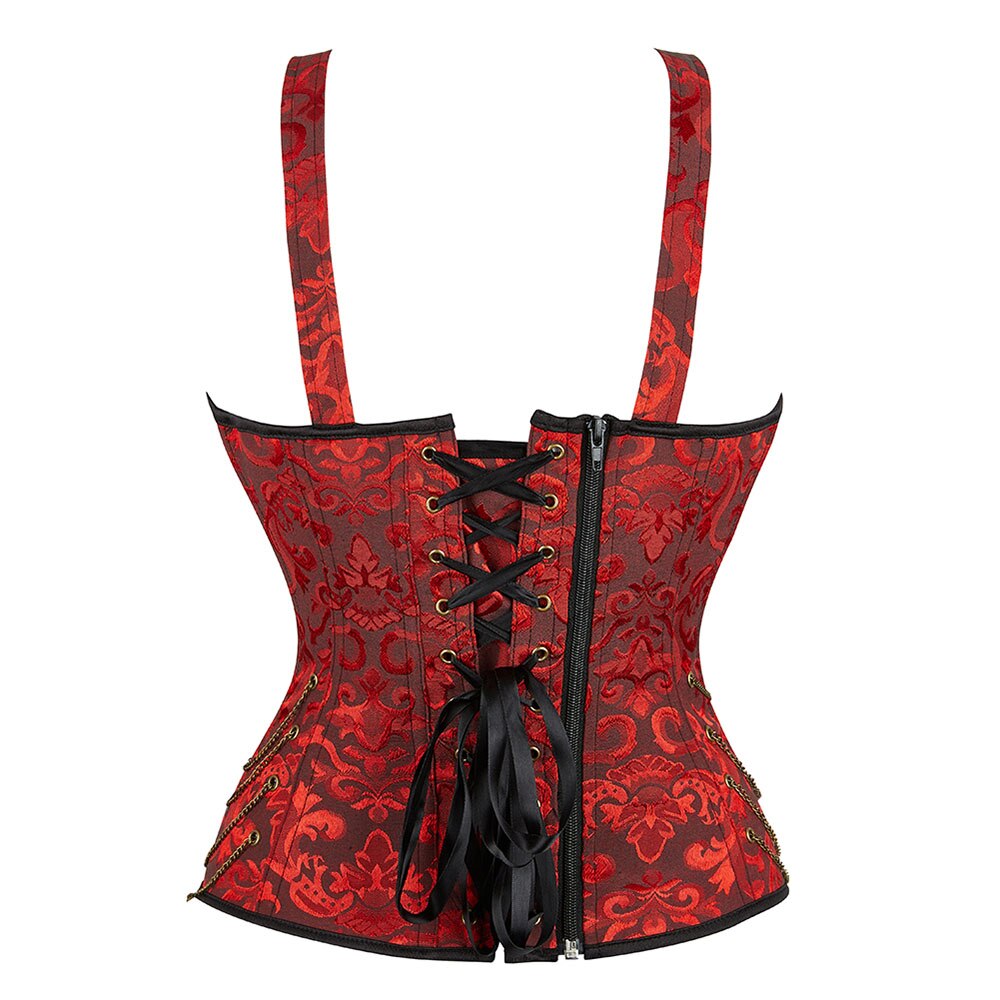 Corset Queen Hawren (Rojo)