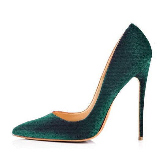 Zapatos Queen Manhiulla (Verde 10cm)