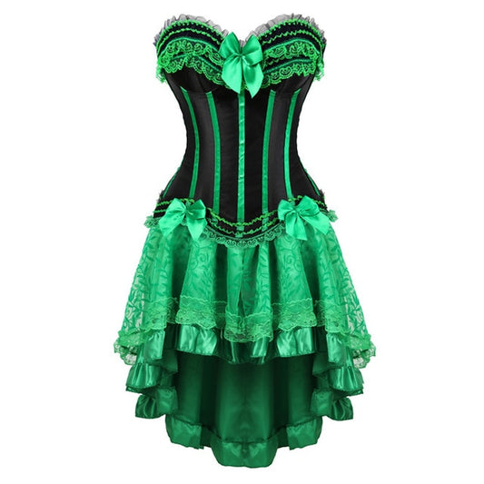 Vestido Corset Drag Esmeralda