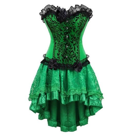 Vestido Corset Drag Grass