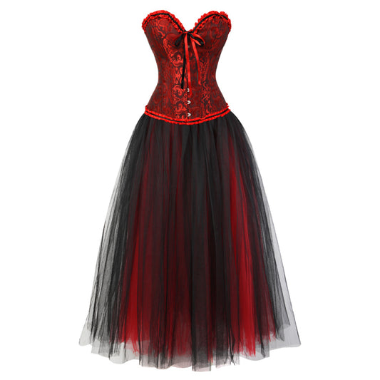 Vestido Corset Drag Omanel (2 Colores)