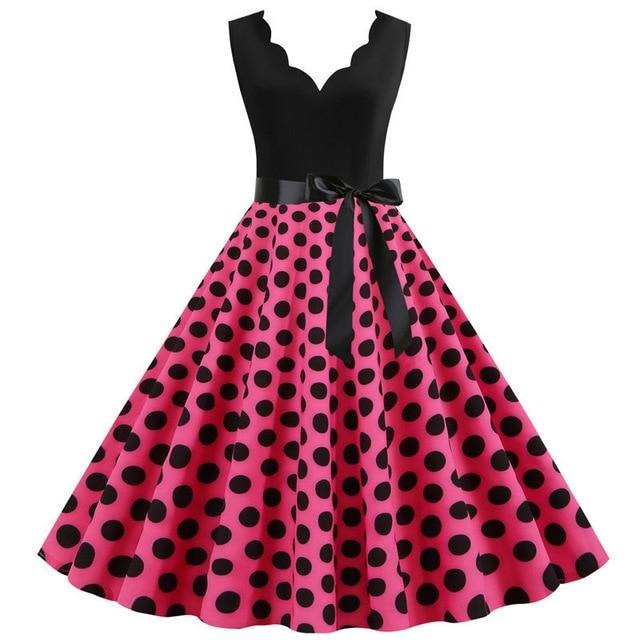 Vestido Vintage Queen Frenchie (Multiples Colores)