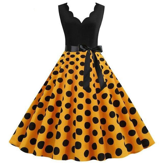 Vestido Vintage Queen Frenchie (Multiples Colores)