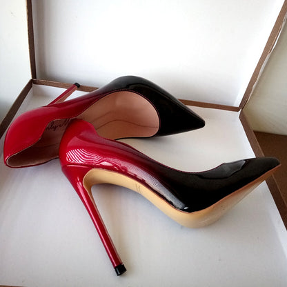 Zapatos Queen Benjamine (Rojo y negro)