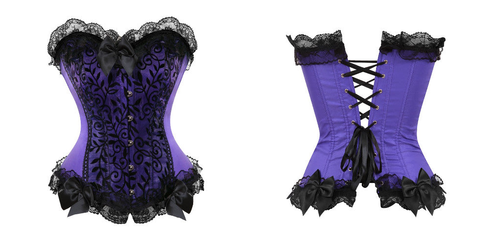 Corset Drag Dana (Verde o Morado)