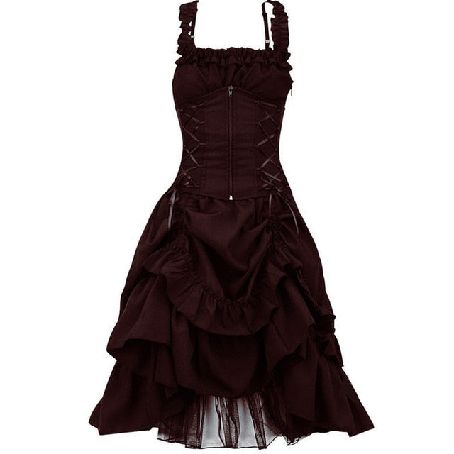 Vestido Vintage Drag Noire (4 Colores)
