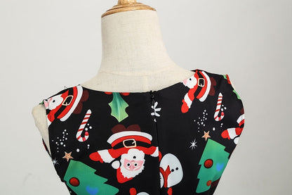 Vestido Vintage Queen Snowman