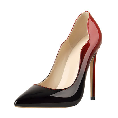 Zapatos Queen Benjamine (Rojo y negro)
