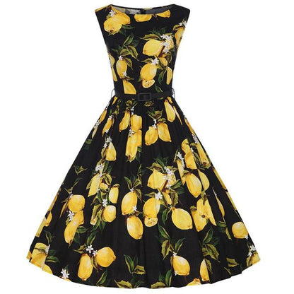 Vestido Vintage Queen Lemons (2 Colores)