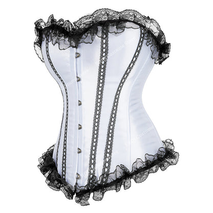 Corset Queen Izyama (Blanco)