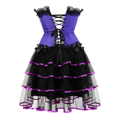 Vestido Corset Drag Houston (Verde o Morado)