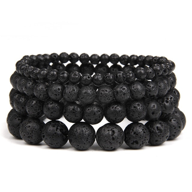 Pulsera Queen Lava Volcánica