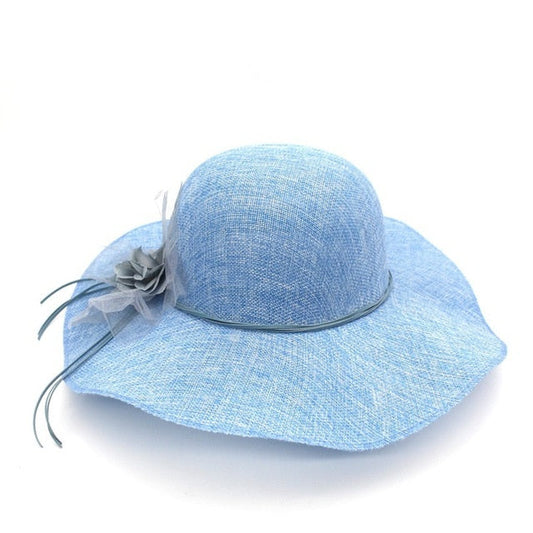 Sombrero Drag Linen (Azul)