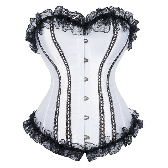 Corset Queen Izyama (Blanco)