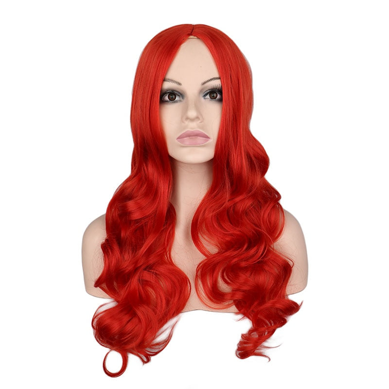 Peluca Queen Roxanne (Rojo)