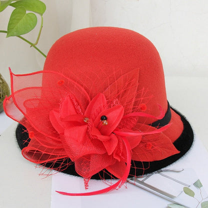 Sombrero Queen Orchya (Rojo)