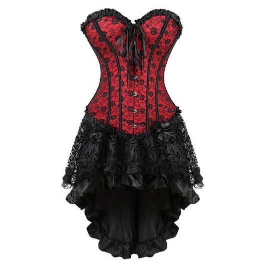 Vestido Corset Drag Bratislava (Rojo)