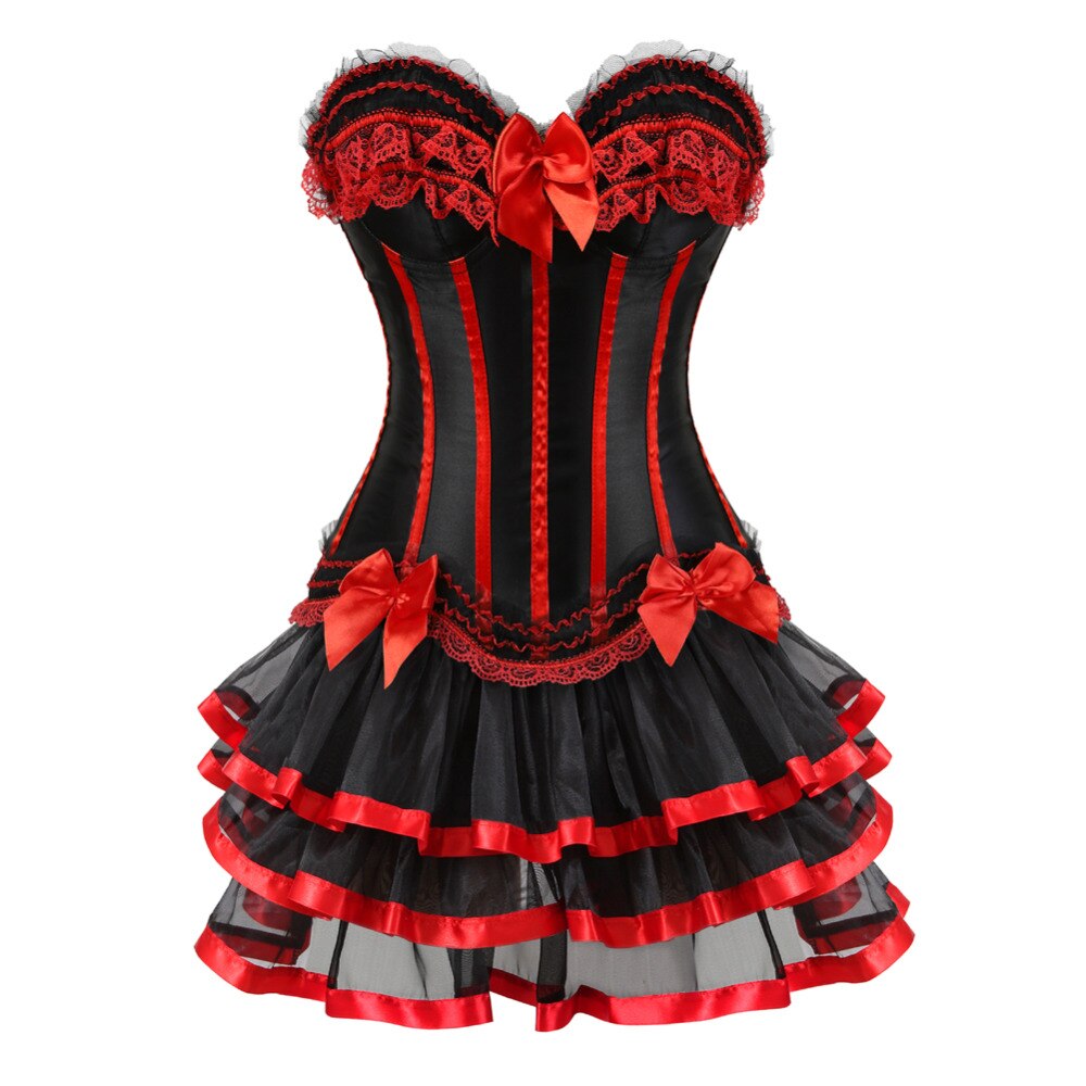 Vestido Corset Drag Timon (Rojo)