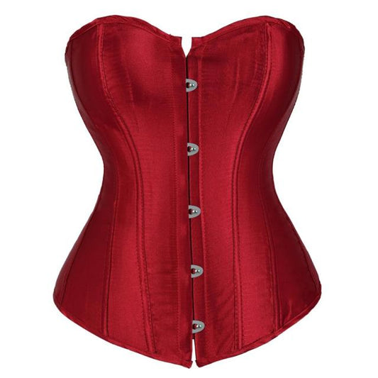 Corset Drag Tina (Rojo oscuro)