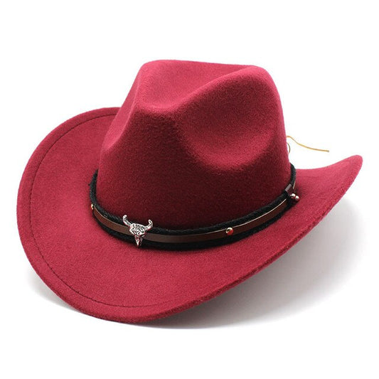 Sombrero Queen Bobys (Rojo vino)