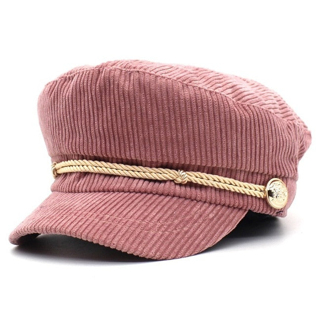 Gorra Drag Corduroy (Rosa)