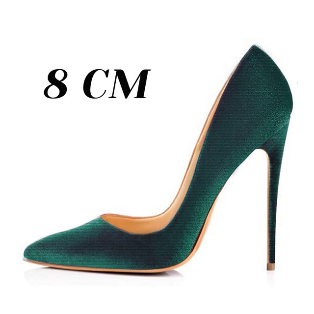 Zapatos Queen Manhiulla (Verde 8cm)